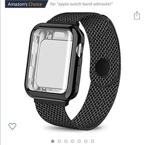 Apple Watch Stainless Steel Mesh Sport Loop & Case
